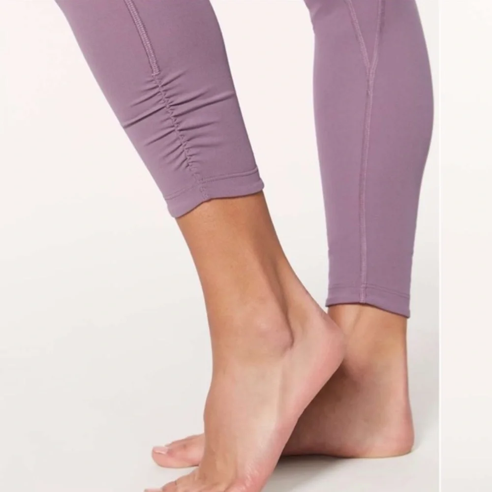 Lululemon Awakening Tight Taryn Toomey Collection dusty mauve LE‎ size 10 NWT